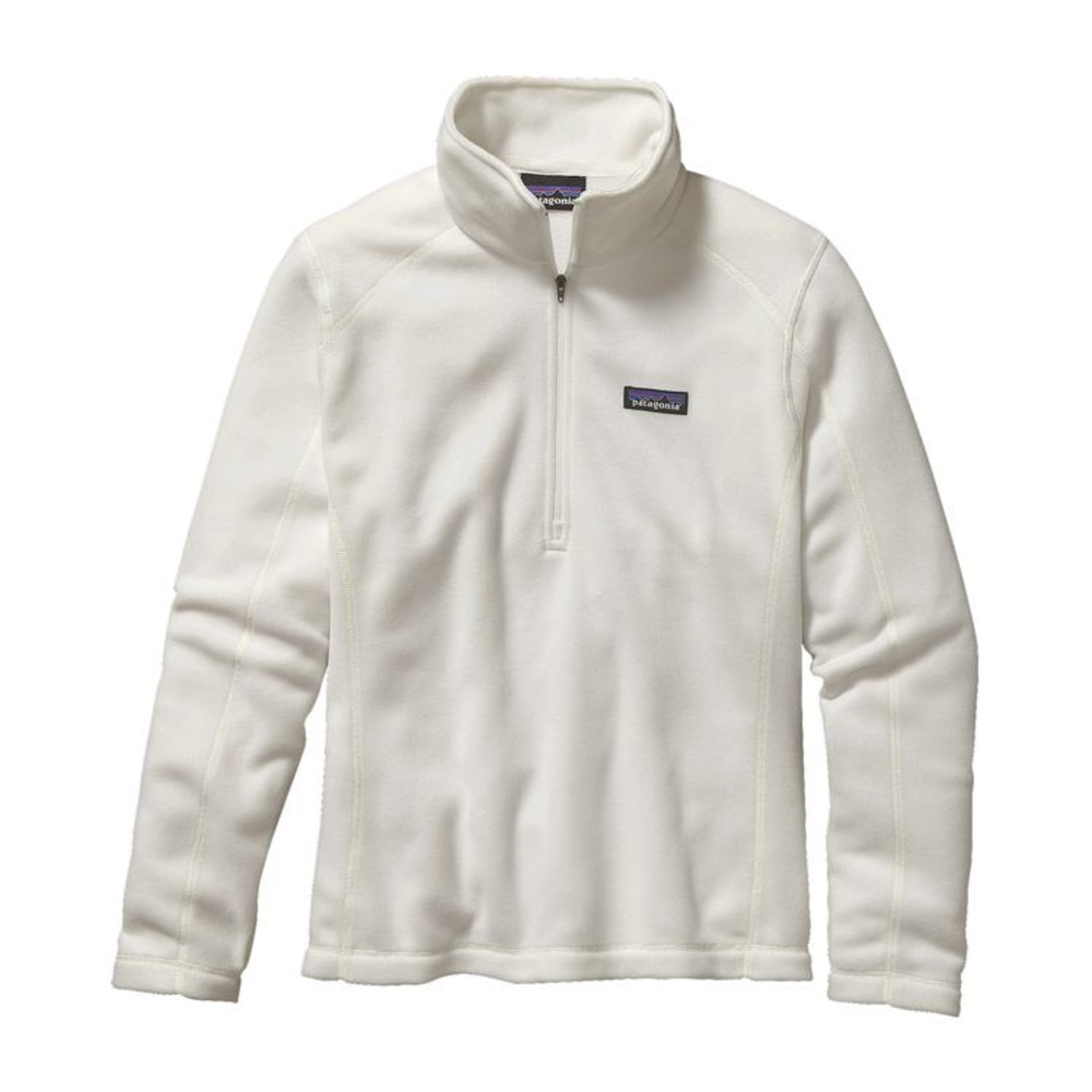 Patagonia quarter zip white
